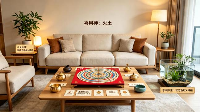 五行喜用神对照